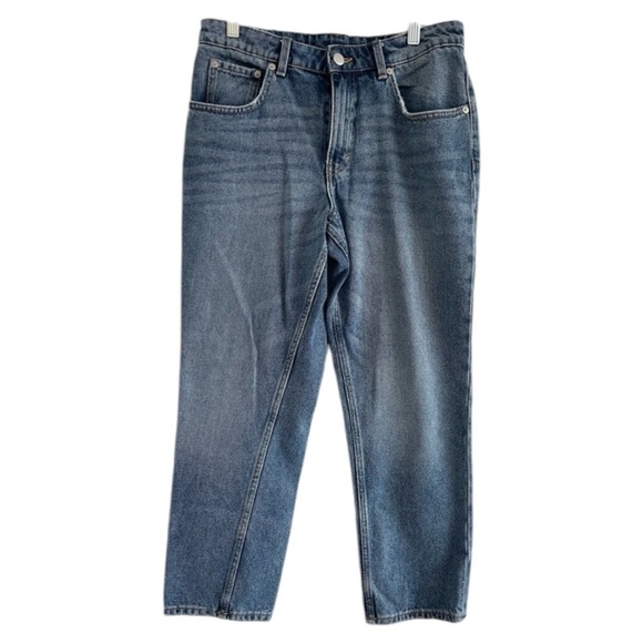 CHEAP MONDAY Women’s Blue Denim Jeans-Size M/28  (see pics for measurements) - Picture 1 of 6